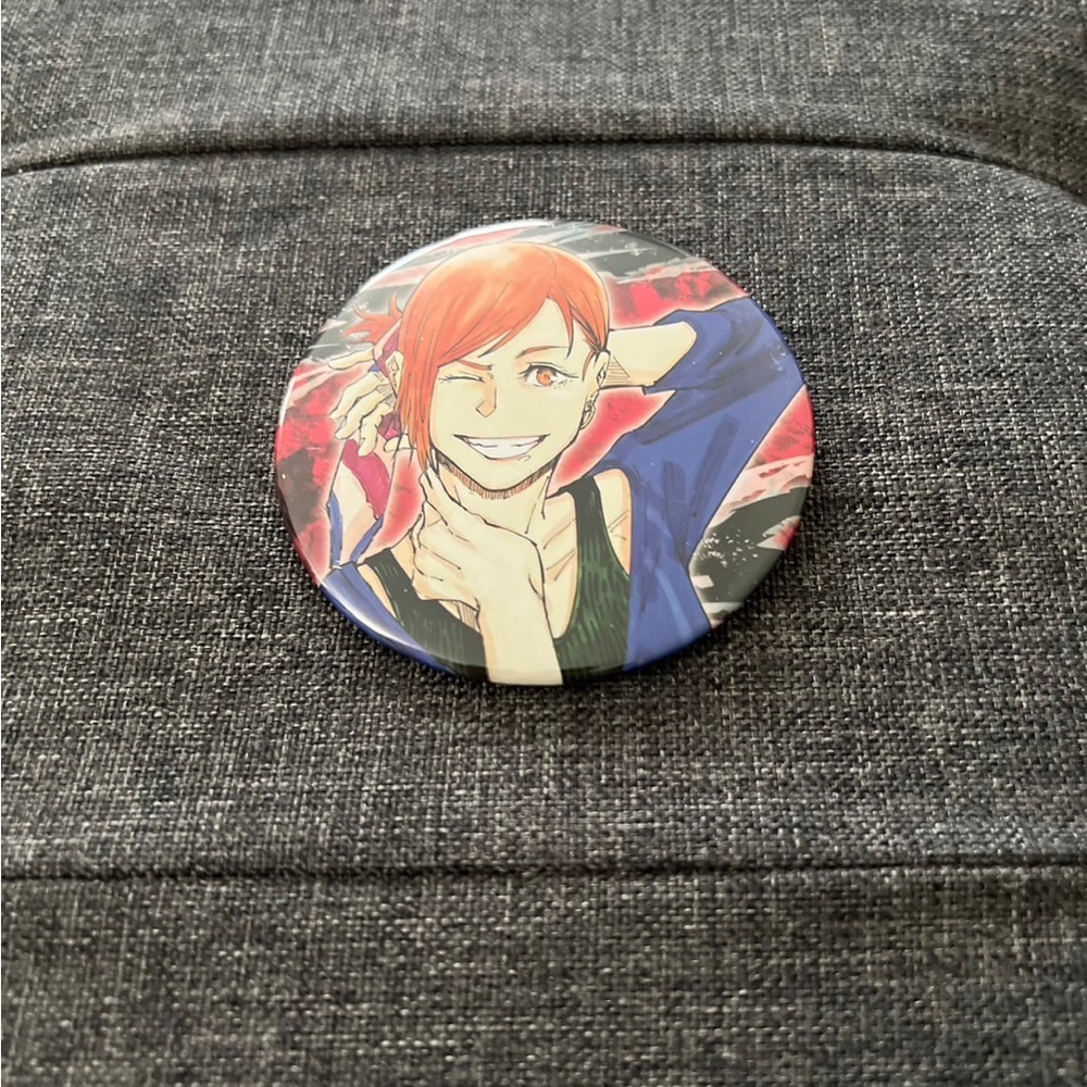 Jujutsu Kaisen Nobara Can Badge